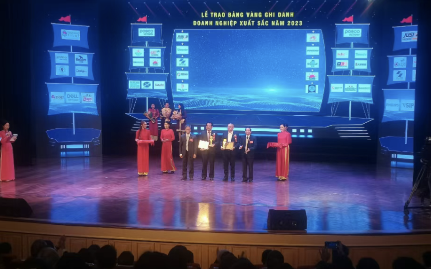 洪九果品越南子公司荣膺“2023年优秀外商直接投资企业20强”